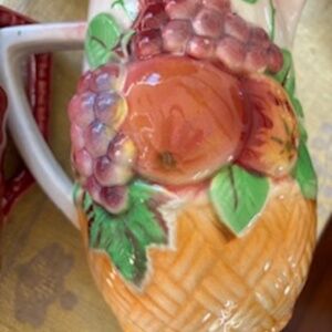 French Ceramic collectable pitcher